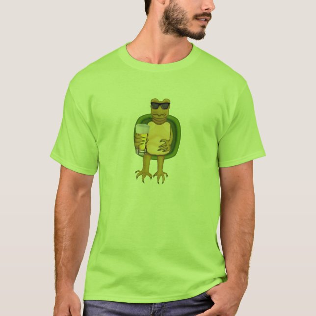 Camiseta Tortuga sedienta (Anverso)