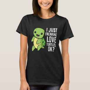 Camiseta Tortuga, sólo estoy conmoviendo las tortugas de am