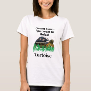 Camiseta Tortuga, sólo quiero relajar a los amantes de los