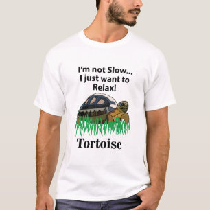 Camiseta Tortuga, solo quiero relajar a los animales gracio