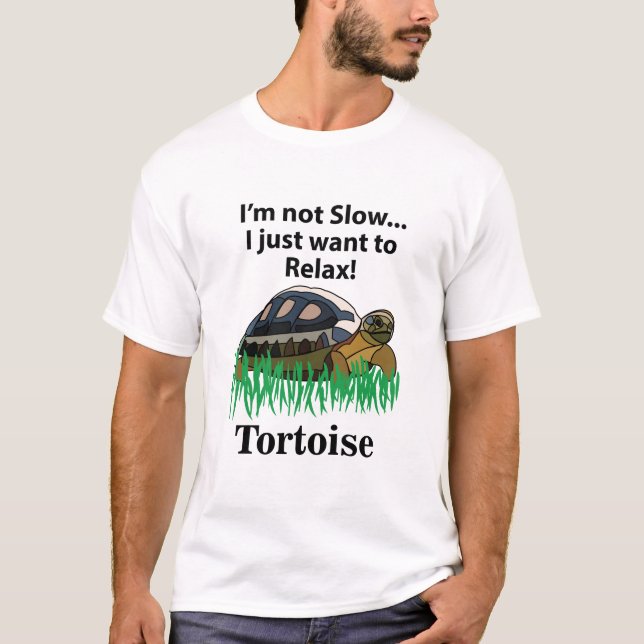 Camiseta Tortuga, solo quiero relajar a los animales gracio (Anverso)