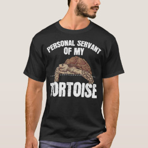 Camiseta Tortuga Sulcata Regalo Sirviente Personal De Mi To