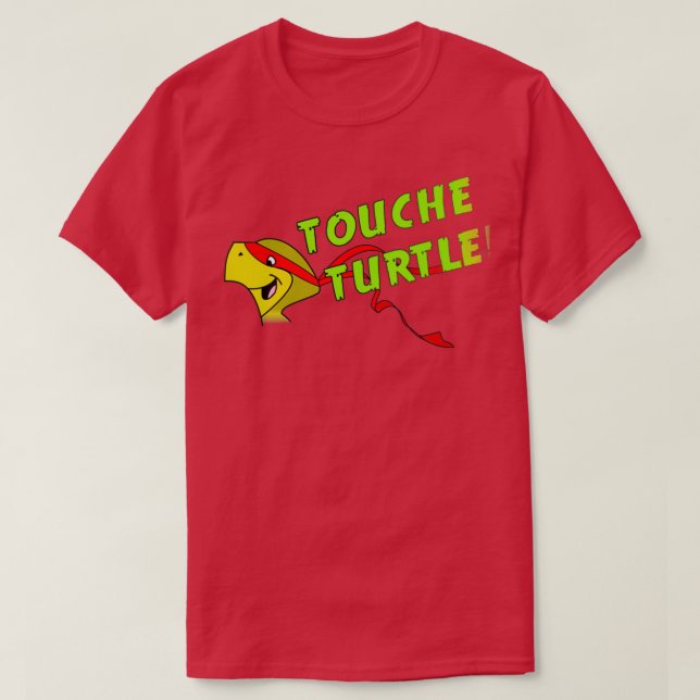 Camiseta Tortuga táctil El TNMT Original (Diseño del anverso)