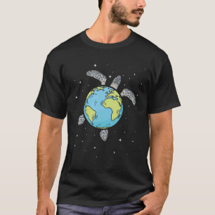 Camiseta Tortuga Tierra Mar Turtle Tierra Día de la Tortuga