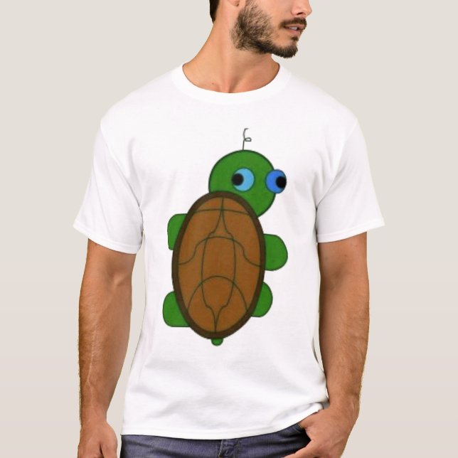 Camiseta Tortuga torpe (Anverso)