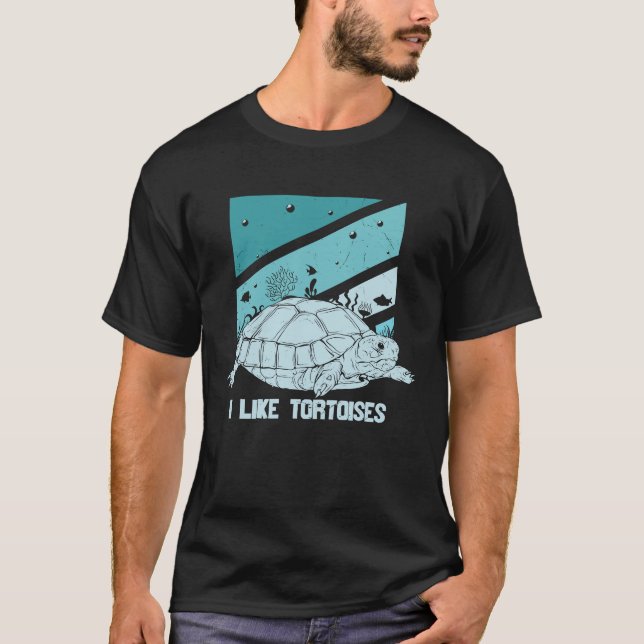 Camiseta Tortuga Tortoise Sea Animal Plus Size Graphic (Anverso)