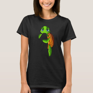 Camiseta Tortuga Tortuga Animal Marino Mujeres Niñas Niños