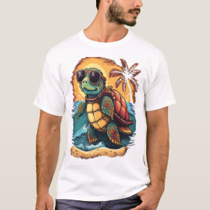 Camiseta Tortuga Tortugas Marinas Hawaianas Hawaii Playa Tr