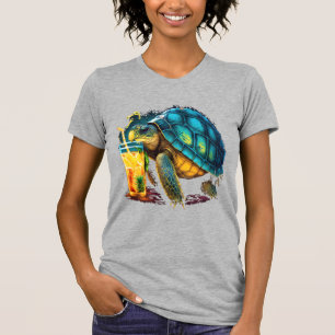 Camiseta Tortuga Tortugas Marinas Hawaianas Piña Aloha Copi