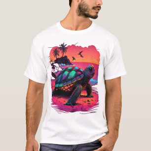 Camiseta Tortuga Tortugas marinas hawaianas Playa de Hawaii