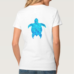 Camiseta Tortuga tribal de Blue Honu