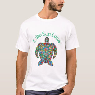 Camiseta Tortuga Tribal de Cabo San Lucas