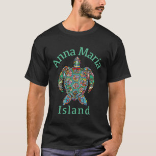 Camiseta Tortuga tribal de la isla Anna Maria
