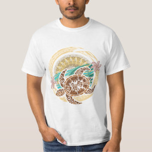 Camiseta Tortuga tribal samoana
