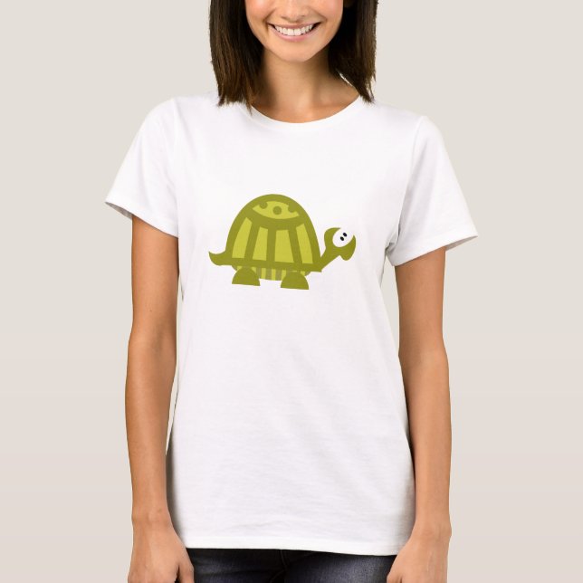 Camiseta Tortuga verde (Anverso)