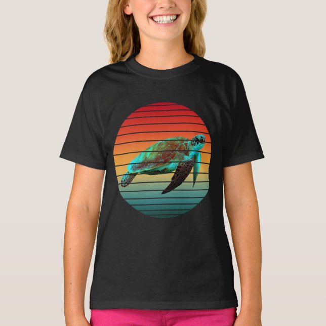 Camiseta tortuga vintage   (Anverso)