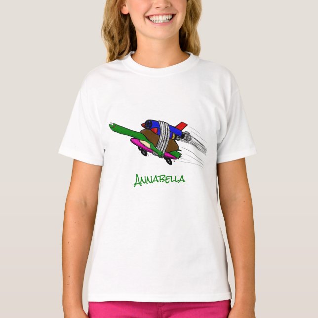 Camiseta Tortuga voladora (Anverso)