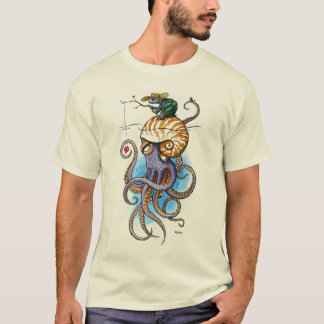Camiseta Tortuga y pulpo