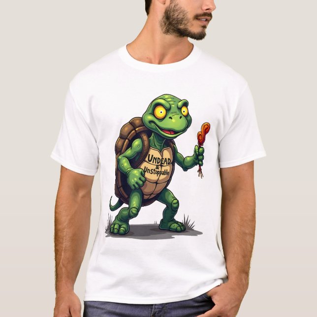 Camiseta Tortuga Zombie (Anverso)