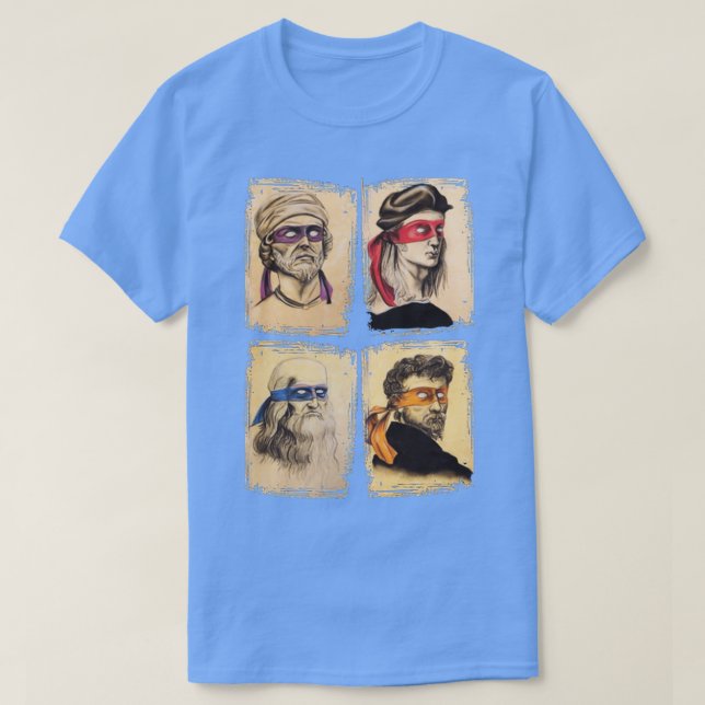 Camiseta Tortugas (Diseño del anverso)