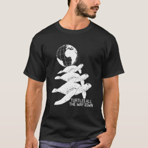 Camiseta Tortugas a lo largo de la filosofía multiversa