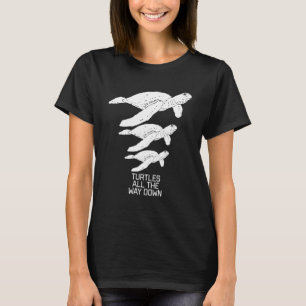 Camiseta Tortugas a lo largo de todo el camino por la filos