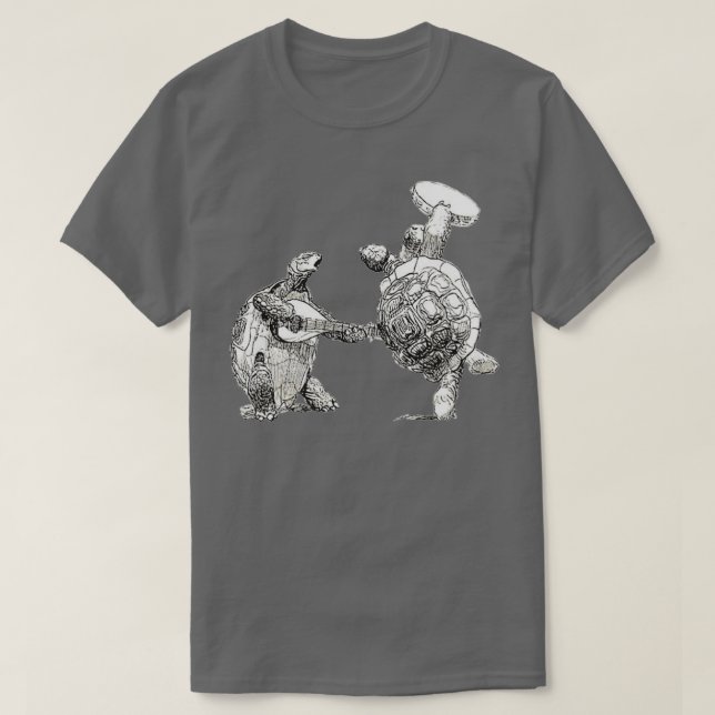 Camiseta Tortugas bailarinas Terrapin (Diseño del anverso)