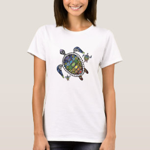 Camiseta Tortugas Chakras Coloridas