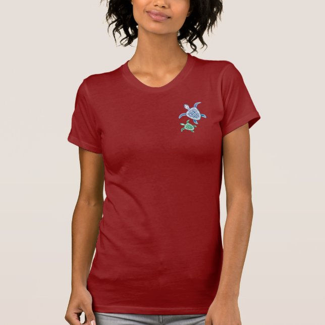 Camiseta Tortugas de Hawaii (Anverso)