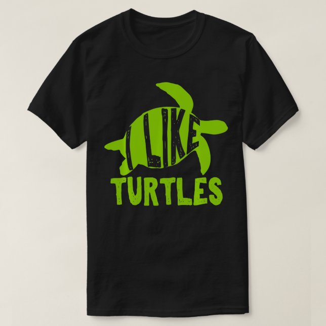 Camiseta Tortugas de mar Regalo de tortuga  (Diseño del anverso)