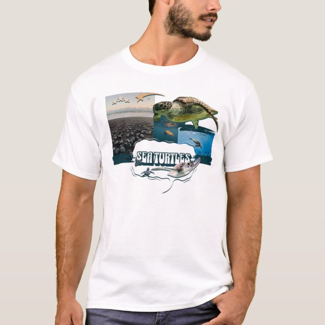 Camiseta Tortugas marinas (Anverso)