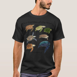 Camiseta Tortugas marinas del mundo amigos