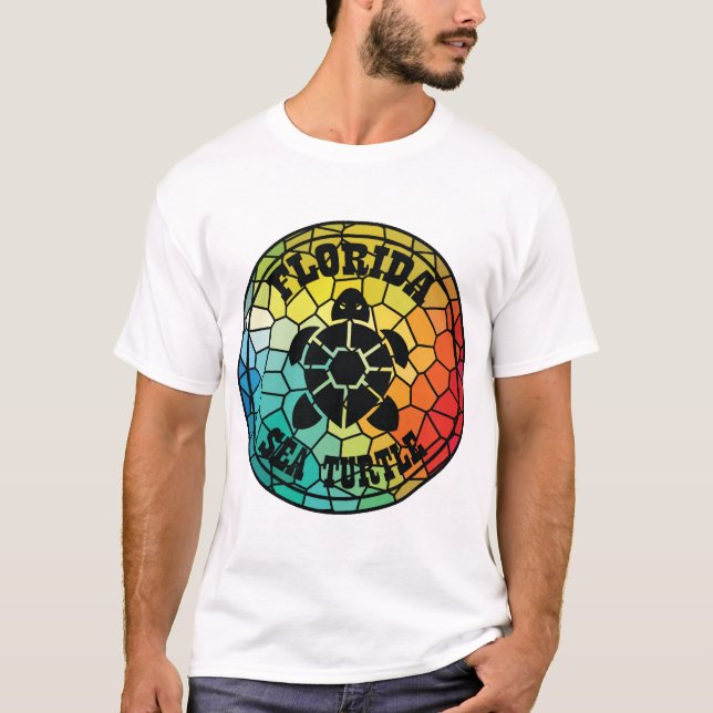 Camiseta Tortugas marinas en el estado de Florida (Anverso)