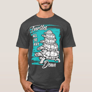 Camiseta Tortugas todo el camino hacia abajo 2