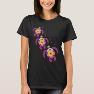 Camiseta Tortugas tropicales honu hawaianas