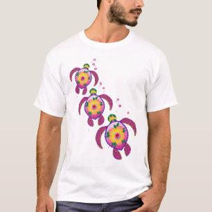 Camiseta Tortugas tropicales honu hawaianas