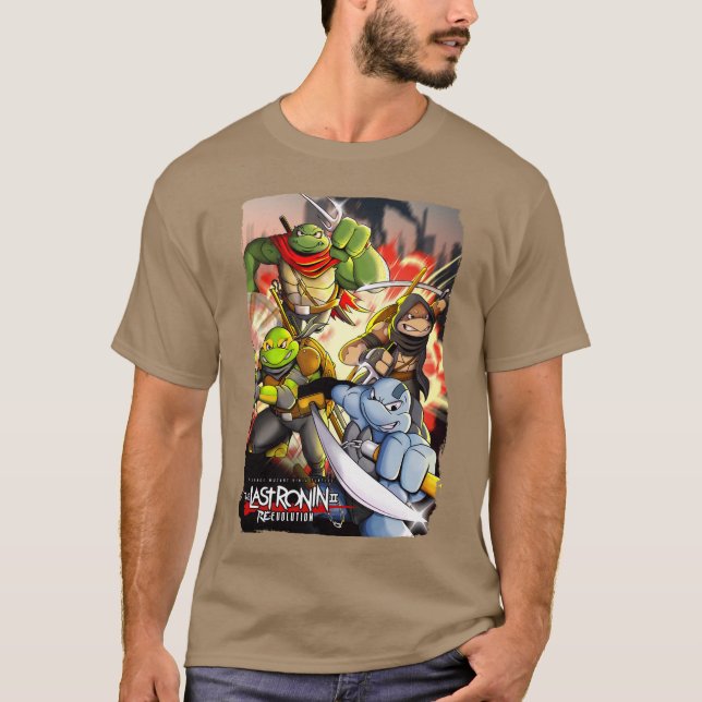 Camiseta tortugas Último ronin (Anverso)
