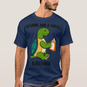 Camiseta Tortugas y lectura de libro de palabras divertidas