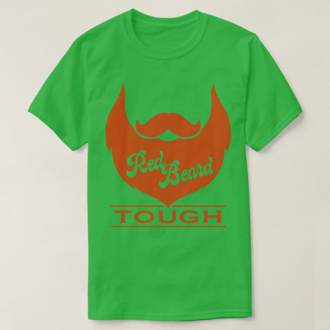 Camiseta Tos de barba roja (Diseño del anverso)