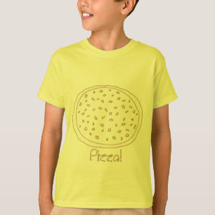 Camiseta Tos de Pizza con toppings