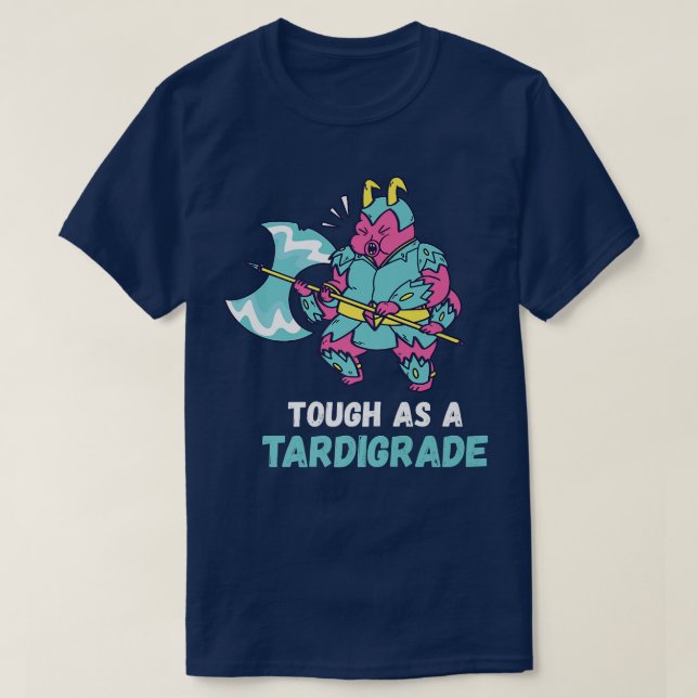 Camiseta Tos Tardigrados Como Ciencias Microbiológicas Del  (Diseño del anverso)