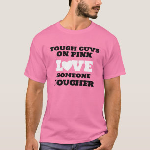 Camiseta Tos Tipos En El Amor Rosado Que Alguien Puede Endu