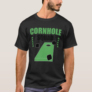 Camiseta Toscana De Cita Irónica De Cornhole Squad