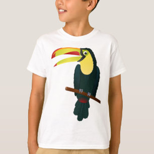 Camiseta toscano, pájaro, naturaleza
