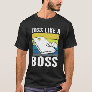 Camiseta Toss Como Un Bosque Jugador De Cornhole Diseño