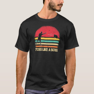 Camiseta Toss Como Un Jefe De Cornhole Team Bean Bag Cornho