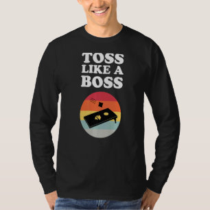 Camiseta Toss Retro Vintage Como Un Jugador De Cornhole