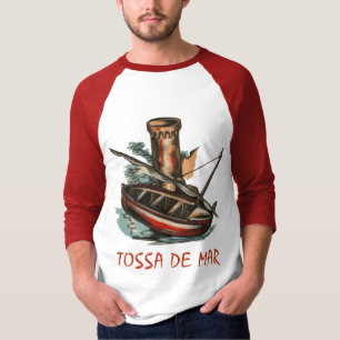 Camiseta Tossa de Mar retro (Cataluña)