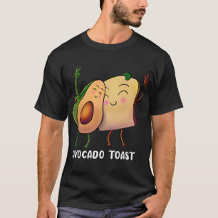 Camiseta Tosta de aguacate - Alligador de frutas Pan de per