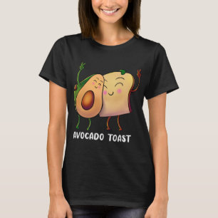 Camiseta Tosta de aguacate - Alligador de frutas Pan de per